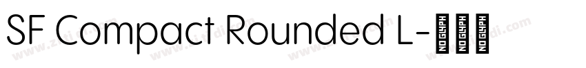 SF Compact Rounded L字体转换